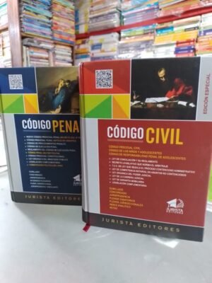 Código Civil y Código Penal (Tapa dura) - Jurista Editores