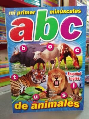 Mi primer ABC minúsculas de animales - Cartilla Anyarin