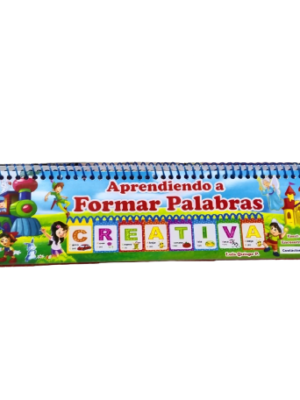 Aprendiendo a formar palabras - Cards anillados Creativa