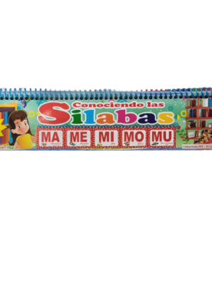 Conociendo las Sílabas 1. Sílabas directas completas (Mayúsculas script) - Cards anillados Creativa