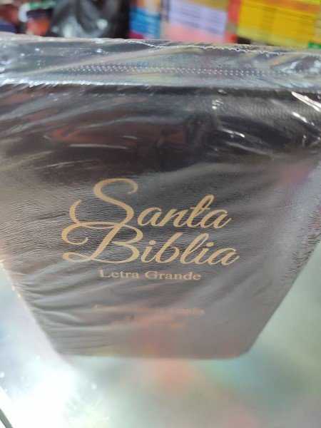 Santa biblia letra grande con estuche e índice 7899938406953