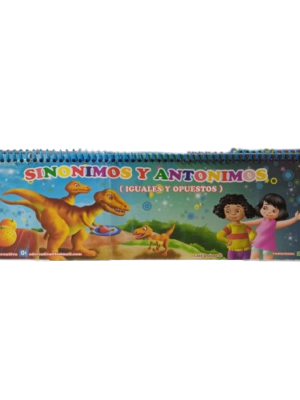 Sinónimos y Antónimos. Iguales y opuestos - Cards anillados Creativa