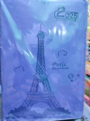 Agenda 2024 morado diseño paris