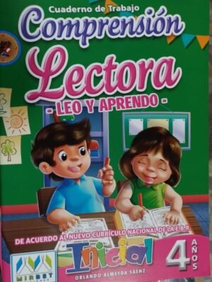 Comprensión Lectora. Leo y aprendo 4 años| Mirbet