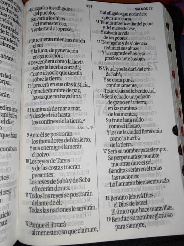 contenido santa biblia supergigante 19pt con estuche