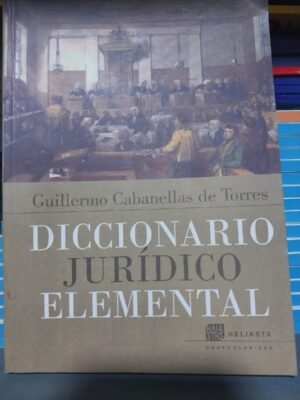 Diccionario jurídico elemental - Guillermo Cabanellas