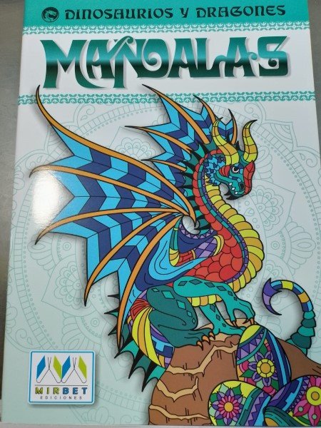 Mándalas Dinosaurios y dragones| Mirbet