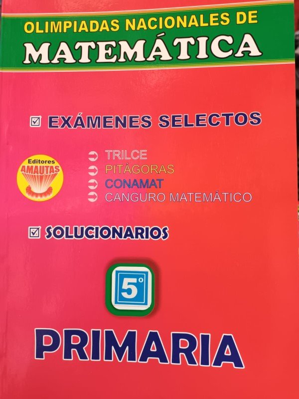 Olimpiadas matemáticas Primaria 5° grado A5
