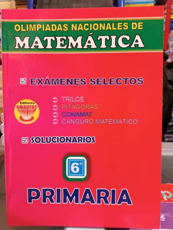 Olimpiadas matemáticas Primaria 6° grado A5