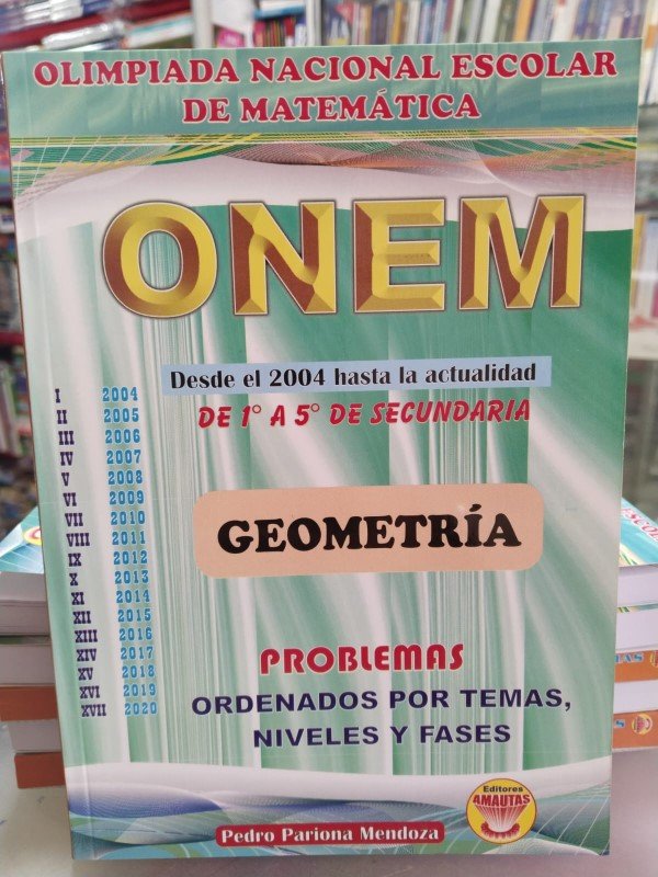 ONEM por cursos Geometría Secundaria