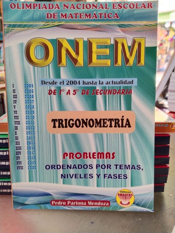 ONEM por cursos Trigonometría Secundaria