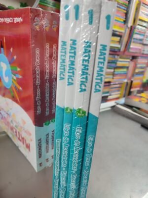 Pack de matemática 1er grado primaria (4 libros) Coveñas ed.2020 - Arca de papel