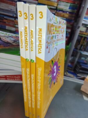 Pack de matemática 3er grado primaria (4 libros) Coveñas ed. 2020 - Arca de papel
