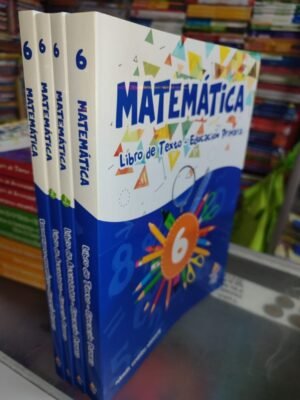 Pack de matemática 6to grado primaria (4 libros) Coveñas ed.2020 - Arca de papel