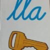 Silabario directas 5 de letras ligadas - Tarjetas Léxicas Mifabe