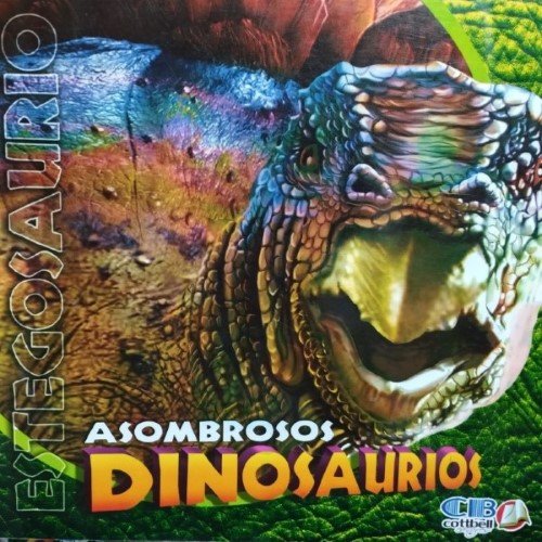 Asombrosos dinosaurios Estegosaurio - Cartilla Cottbell