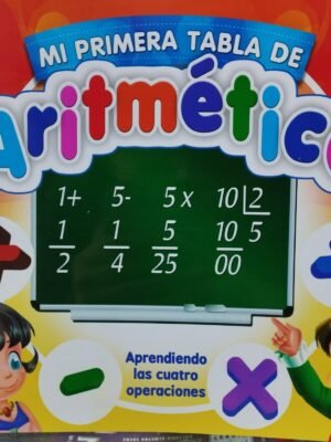 Mi primera tabla de aritmética - Cartilla Cottbell