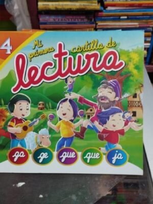 Mi primera cartilla de lectura 4 - Minicartilla CB