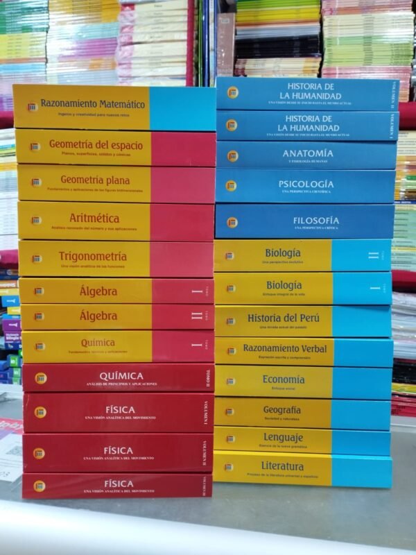 Colección de Ciencias y Humanidades (25 Libros) | Lumbreras Editores