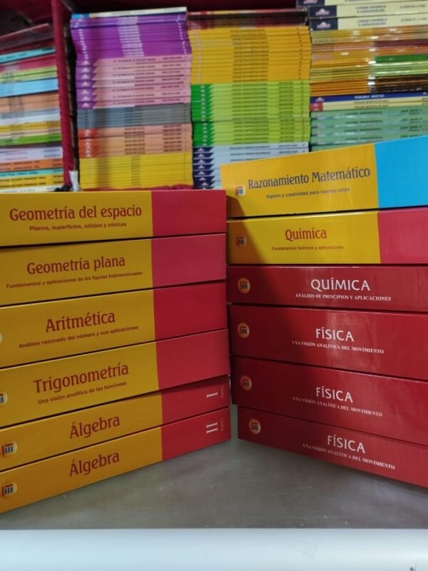 Colección de Ciencias y Matemática (12 Libros) | Lumbreras