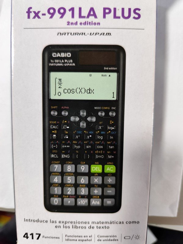 calculadora cientifica fx-991 LA PLUS