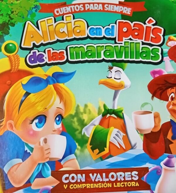 Alicia en el país de las maravillas - Cuento tapa dura CB