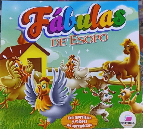 Fábulas de esopo 7: Gallinas gritando - Cartilla Cottbell