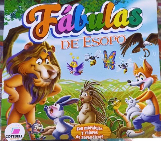 Fábulas de esopo 1: León y conejo - Cartilla Cottbell