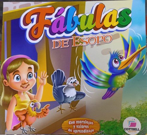 Fábulas de esopo 2: La niña y colibrí - Cartilla Cottbell