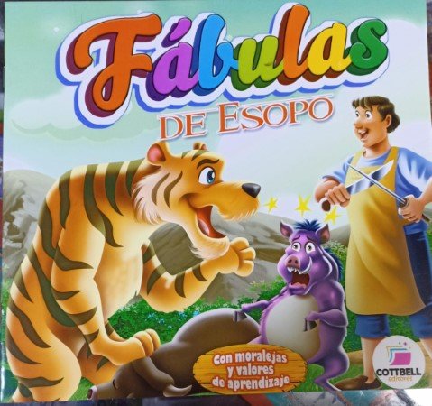 Fábulas de esopo 9: Tigre caza al toro - Cartilla Cottbell
