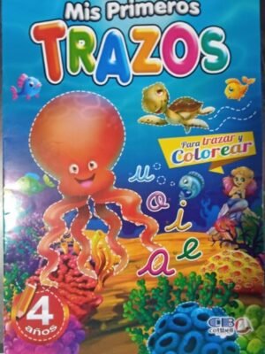 Mis primeros trazos 4 años - Folleto dos colores CB
