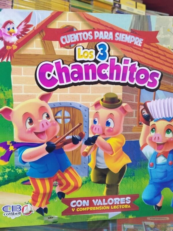 Los 3 chanchitos - Cuento tapa dura CB