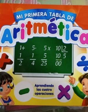 Mi primera tabla de aritmética - Minicartilla CB