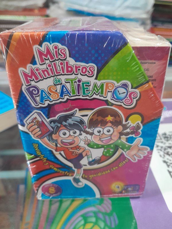Pack mis minilibros Pasatiempos (Tapa dura) | Chirre