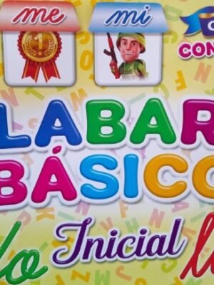 Silabario básico inicial. Cartilla con solapas