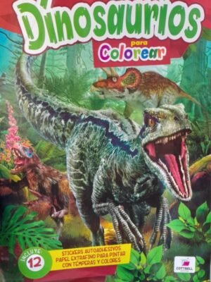 Dinosaurios para colorear A3 #1 | Cottbell