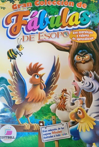 Gran colección de fábulas de esopo 3 - Libro A4 CB