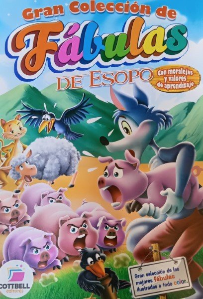 Gran colección de fábulas de esopo 4 - Libro A4 CB
