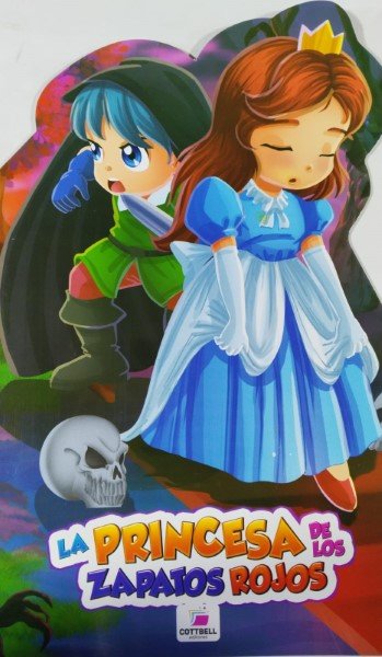 La princesa de los zapatos rojos - Cuento troquelado | Cottbell