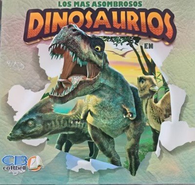 Los más asombrosos Dinosaurios - Cartilla Cottbell