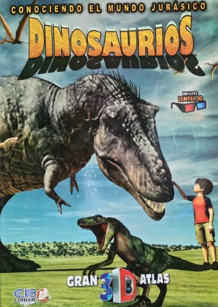 Conociendo el mundo jurásico Dinosaurios 3D - A3 | Cottbell