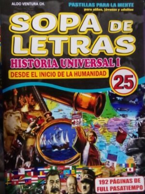 Pupiletras 25 - Historia universal I | AVZ