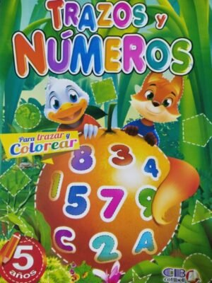 Trazos y números 5 años - Folleto dos colores CB