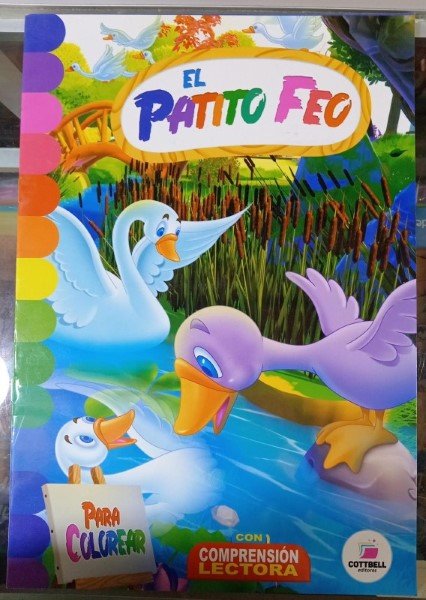 El patito feo - Coloreo A4 CB