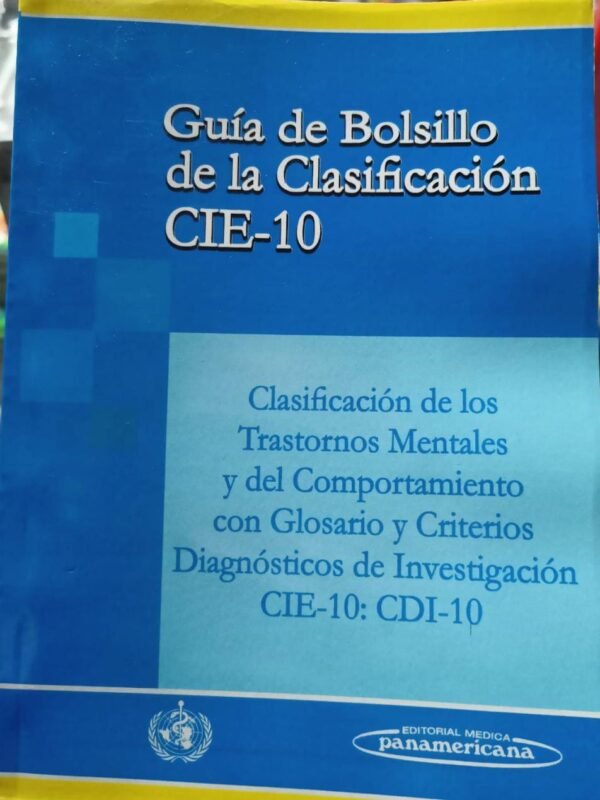 Guía de Bolsillo de la Clasificación CIE 10 OMS