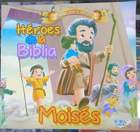 Héroes de la biblia (Moisés) - Cartilla Cottbell