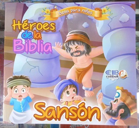 Héroes de la biblia (Sansón) - Cartilla Cottbell