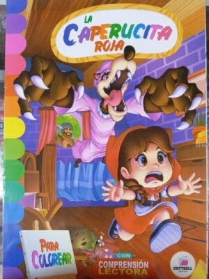 La caperucita roja - Coloreo A4 CB