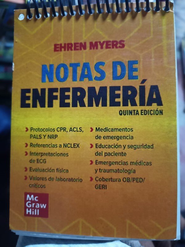 Notas de enfermería 5e (Anillado) - Myers