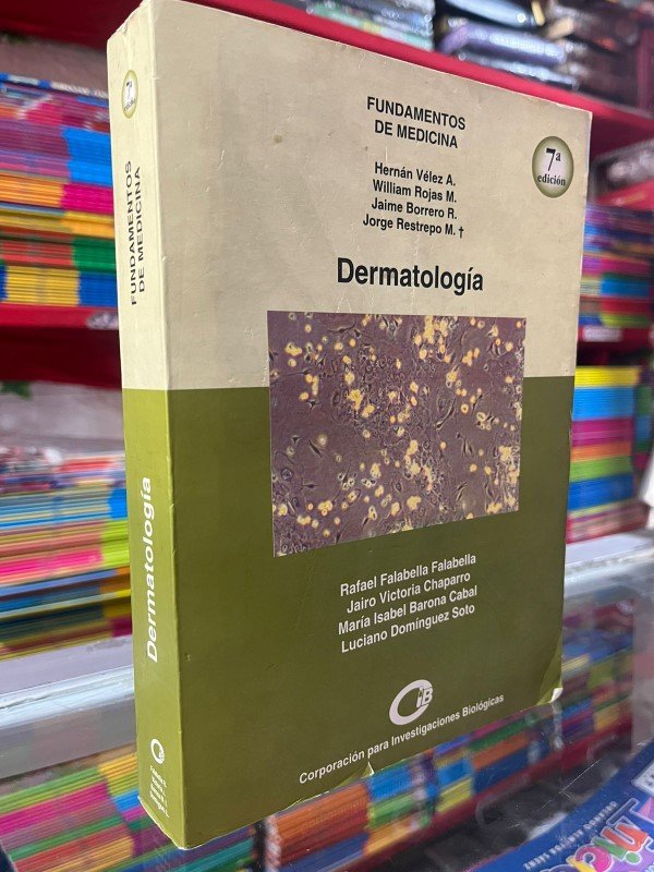 Dermatología 7e - Vélez, Rojas, Borrero, Restrepo (Usado)